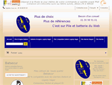 Tablet Screenshot of pile-et-batterie-du-web.com